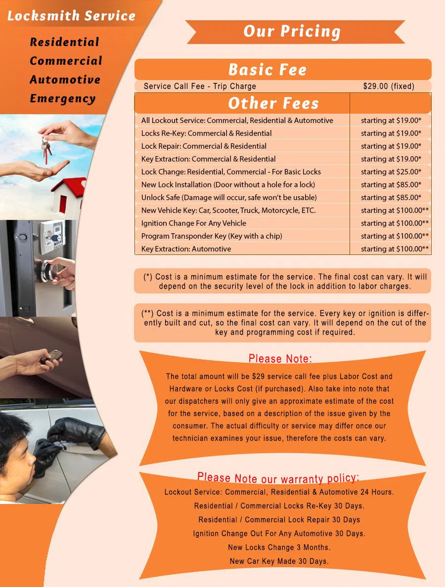 Middle River Vista FL Locksmith, Fort Lauderdale, FL 954-773-9708